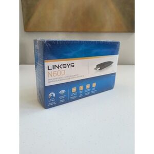 Linksys N600 Dual Band Wireless-N USB Adapter Up to Mbps 2.4 or 5 GHZ Dual Band